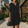 ComfortBloom - Blomstret elegant kjole
