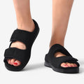 Slip-On Sko med Rund Tå og Flad Hæl