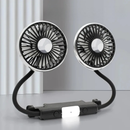Bilventilator med dobbelt roterende hoveder