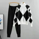 CozyChic - Ounge-ensemble til kvinder med sweater + lange