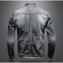FusionFlex - Denimjakke til mænd med vintage look & moderne