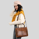 Galena - Vintage-inspireret crossbody-taske med flere lommer