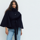 Dame Flare Sleeve Overcoat