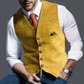 Grace - Skræddersyet vest med klassisk revers og slim fit
