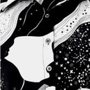 Harper – Printet bluse med turn down krave og knaplukning