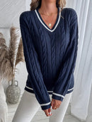 Mila V-hals sweater