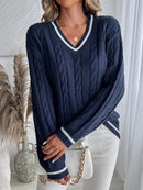 Mila V-hals sweater