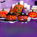 LED Græskar Sæt til Halloween Dekoration