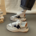 Åndbare sneakers med ortopædisk støtte