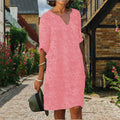 ComfortBloom - Blomstret elegant kjole