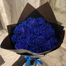 ShineBloom - Personlig skinnende kunstig rosebuket til