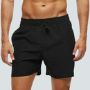 Herre åndbare shorts med elastisk talje