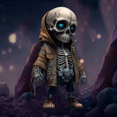 SkullSpecter- Kranie charm til instrumentbræt