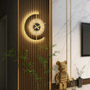 NovaGlo – Moderne vægur med ambient LED-glød