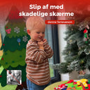 FestiveLive - Interaktivt juletræ af filt til børn med