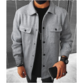 Liam - Moderne Jakke Med Knapper Og Slim Fit Design