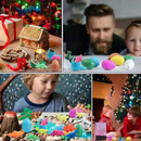 Dinojolly - Dinosaur Adventskalender med 24 Figurer og Legemåtte