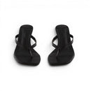 Dame Højhælede Flip-Flop Sandaler