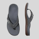 Dame flip-flop slippers med dekorativ spænderem