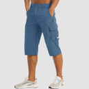 Herre Shorts med Høj Talje og Knælang Længde