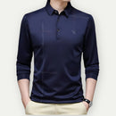 Liam - Klassisk langærmet polo med moderne elegance