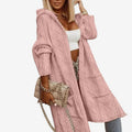 Dame Kabelstrik Hooded Cardigan