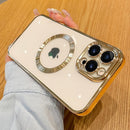 AuraShield – Gennemsigtigt telefoncover med magnetisk ring