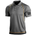 Christopher slim fit poloshirt med turndown-krave og korte