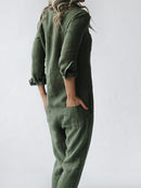 Riley - Langærmet jumpsuit til kvinder Løs pasform med