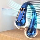 Bærbar halsventilator med bladløst design