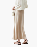 Layla - Afslappet nederdel med elastisk talje og elegant