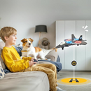 KidPlay - Fjernstyret flyvende jet med 360° rotation og