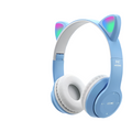 Trådløse Bluetooth-hovedtelefoner med LED-katteører