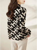 HyggeWeave - Sweater i H-blanding til kvinder