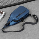 NovaCarry - Vandtæt crossbody-taske med USB-port og
