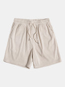 Soren - Dame sommersæt Chloe med stribet skjorte + shorts