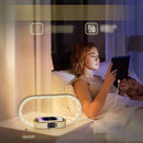 GlowPort - Trådløs opladningsdock med urvisning og