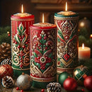 GlowHearth – Rustikt Jule-Pejselys med Stemningsfuldt Dekorlook