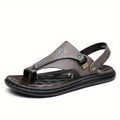 Niko casual slip-on sandaler med tyk sål og justerbar rem