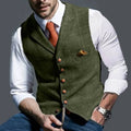 Grace - Skræddersyet vest med klassisk revers og slim fit