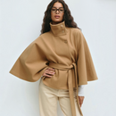 Dame Flare Sleeve Overcoat