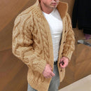 Knitrel - Cardigan med sjalskrave og knaplukning