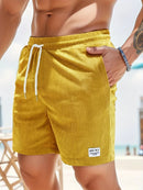 Alessio - Komfortshorts med Stribet Design