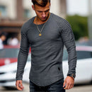 Remi - Figursyet pullover med rund hals