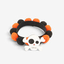 Kæledyr Halloween Halsbånd med Græskar og Dødningehoved Design