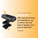 ClearView - Trådløst kamera med 150° objektiv til sikker
