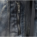 FusionFlex - Denimjakke til mænd med vintage look & moderne