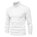 David – Slim fit sweater med rullehals og lange ærmer
