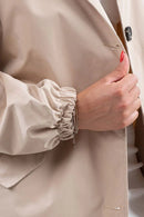ChicCoat - Jakke til kvinder i beige polyester