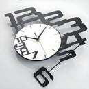 SilentTime - Moderne vægur med lydløst urværk og